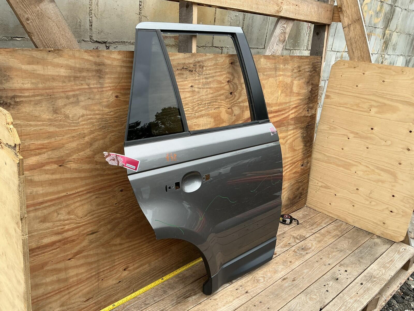 2006-2009 Land Rover Range Rover Sport Rear Right Passenger Side Door Shell OEM.