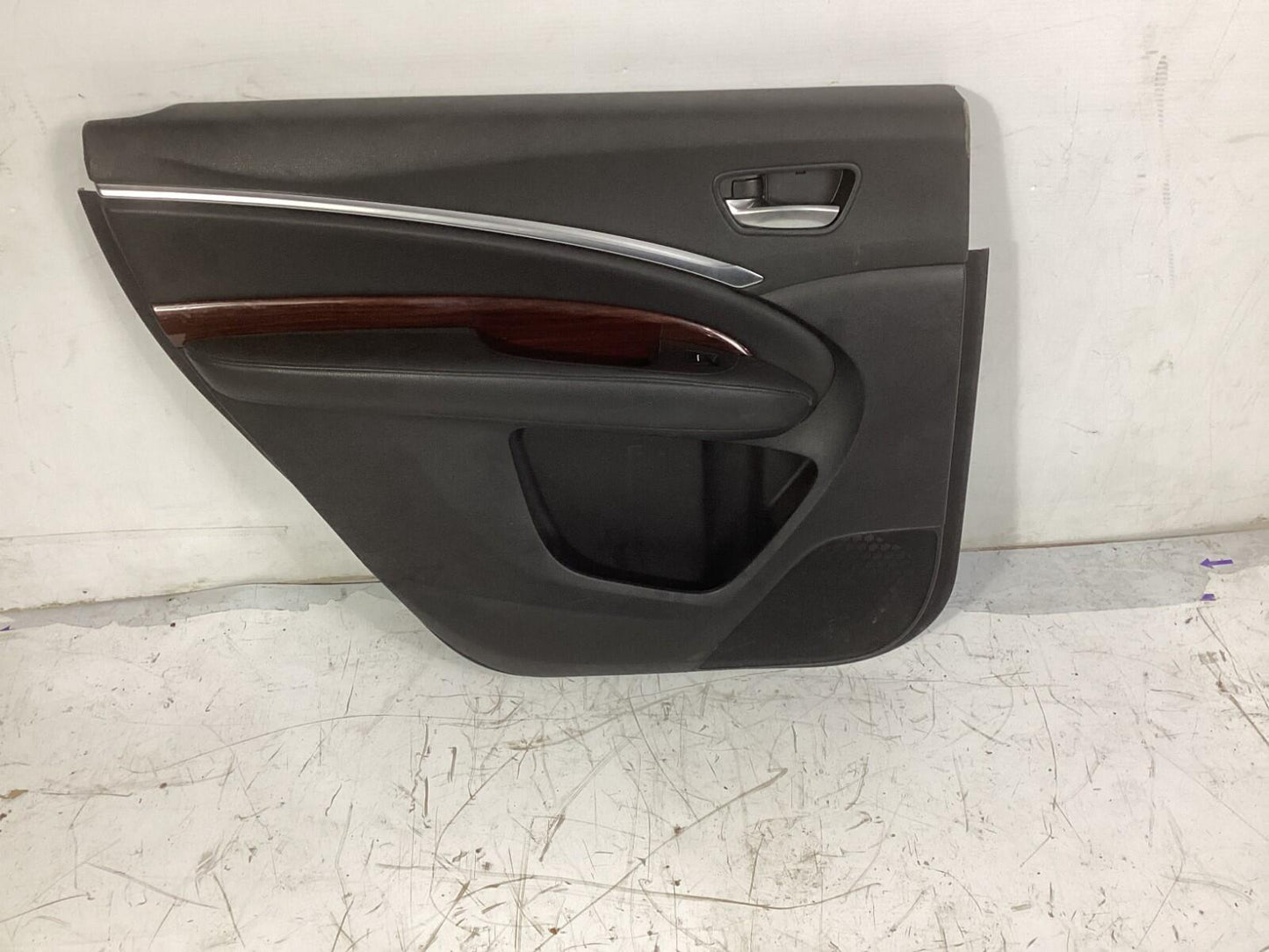 2014 - 2020 Acura MDX Front & Rear Left Side Interior Door Trim Panel OEM.