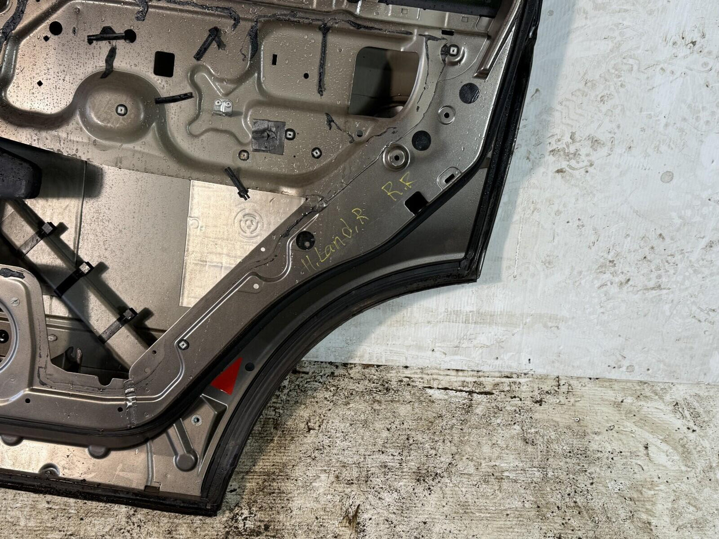 2007-2012 Land Rover Range Rover Rear Right Door Shell Panel OEM.