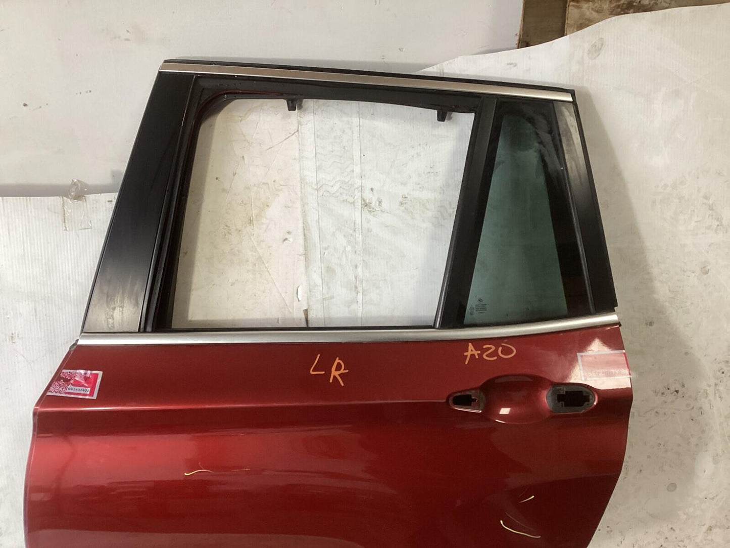 2011-2014 BMW X3 Rear Left Driver Side Door Shell Panel OEM.