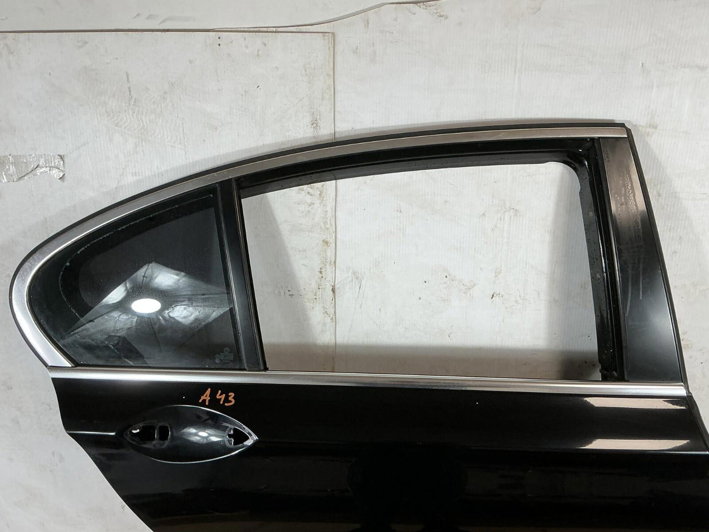2009 - 2015 BMW 740i F01 Rear Right Passenger Side Door Shell Panel OEM.