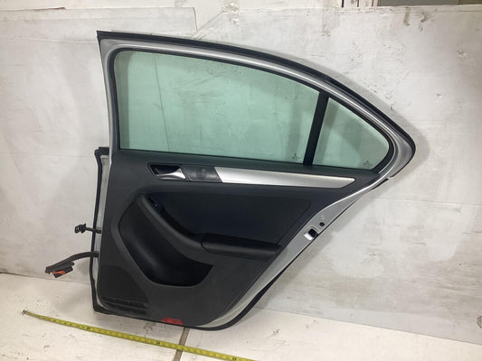2011 - 2018 Volkswagen Jetta Rear Right Side Door W/ Door Panel & Window OEM .