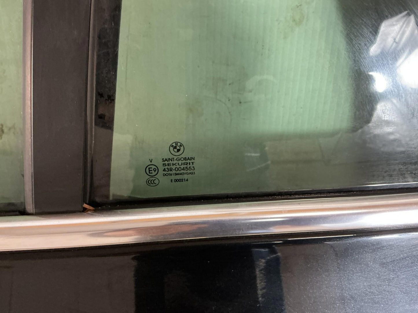 2007 - 2013 BMW X5 xDrive50i Rear Left Driver Side Door Shell Panel OEM.