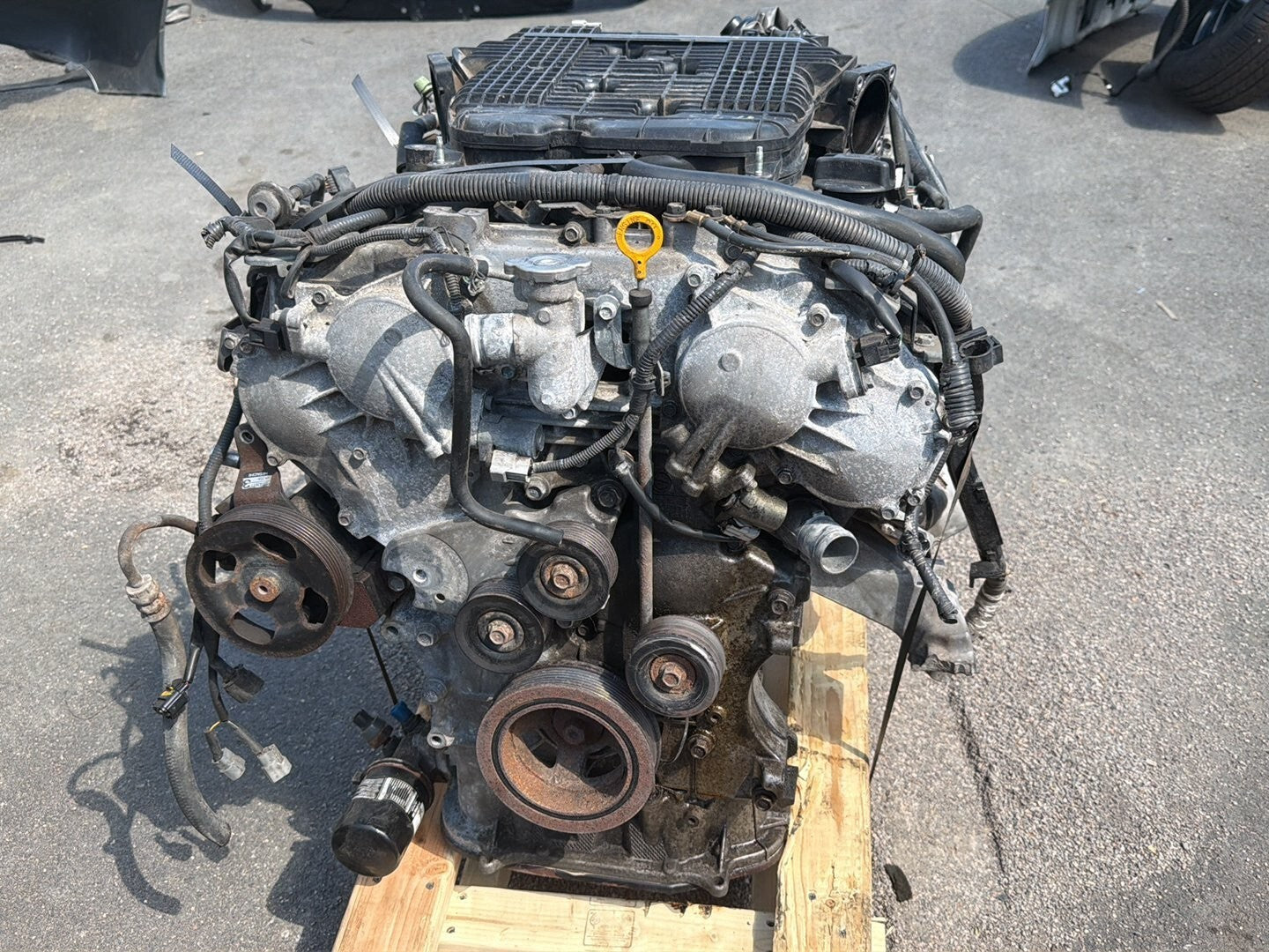 2009-2013 Infiniti G37 3.7L 4WD Engine Motor 163K Miles OEM