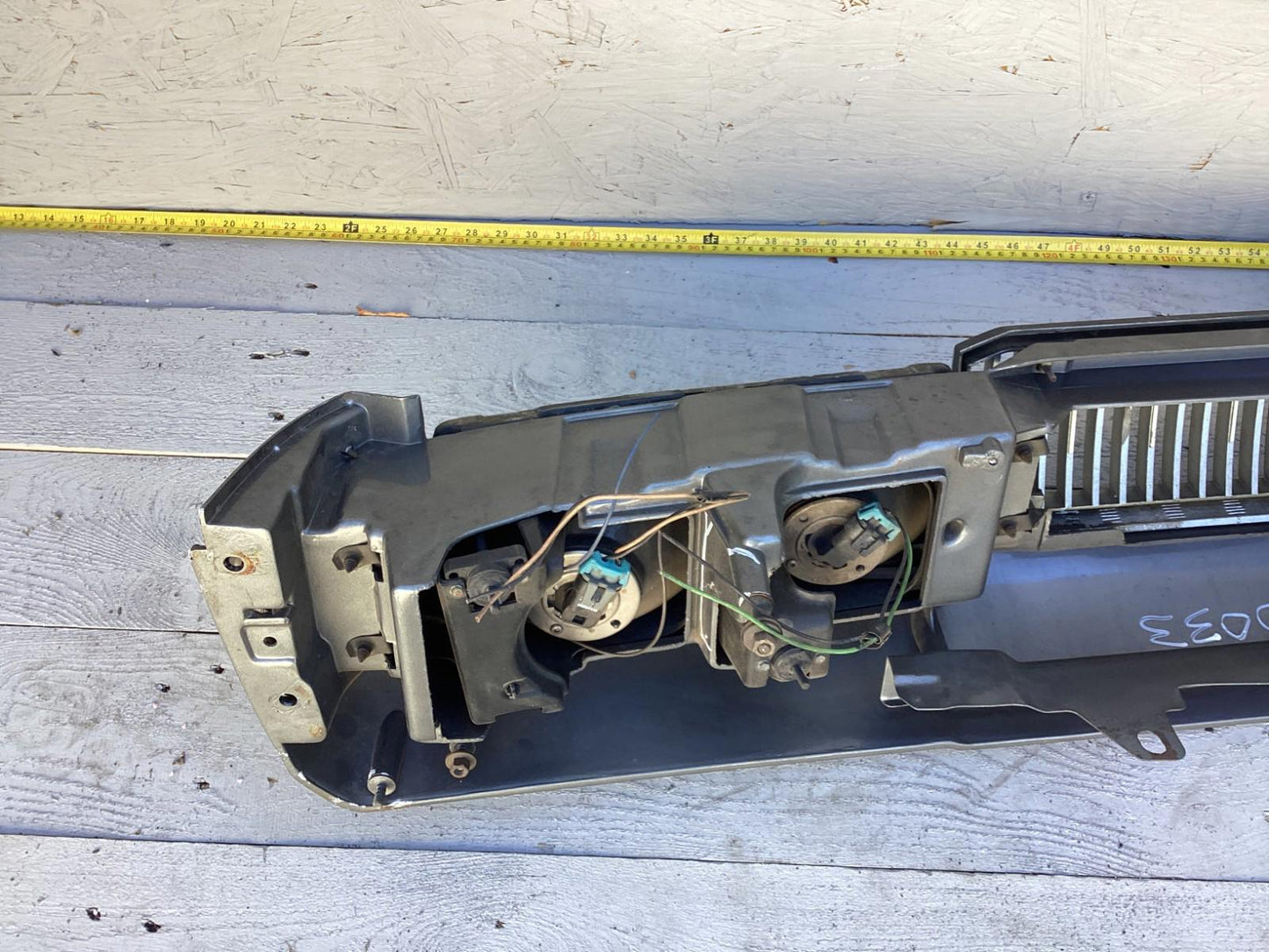 1987-1996 Oldsmobile Cutlass Ciera Front Headlight Header Panel 10068954 OEM