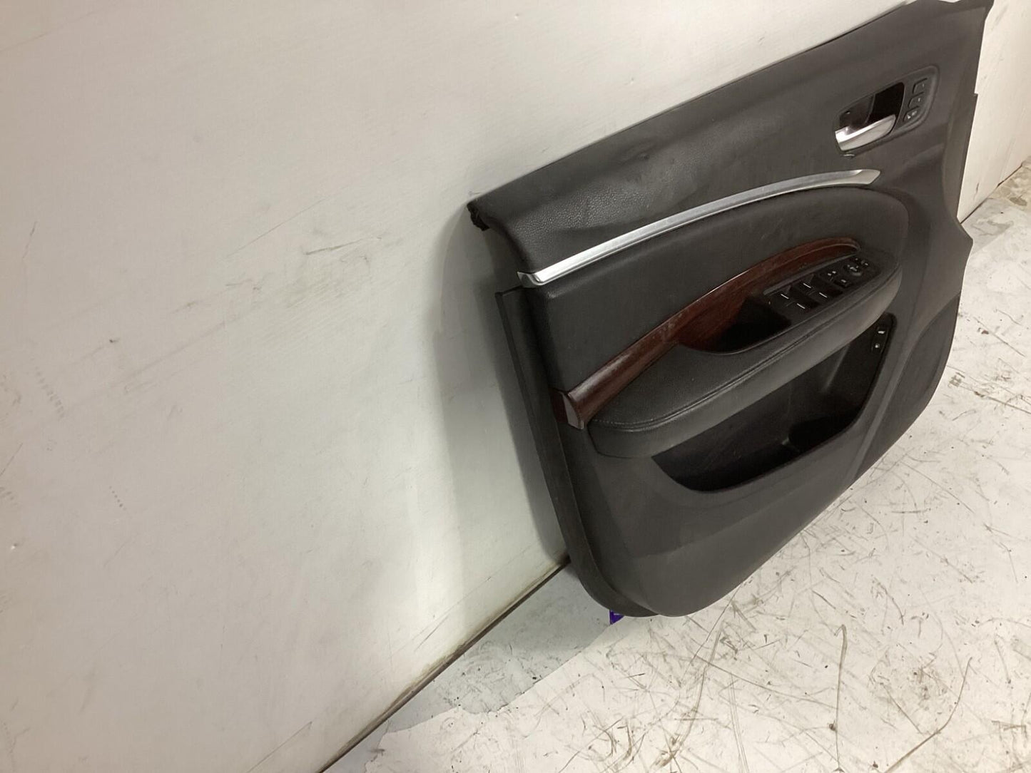 2014 - 2020 Acura MDX Front & Rear Left Side Interior Door Trim Panel OEM.
