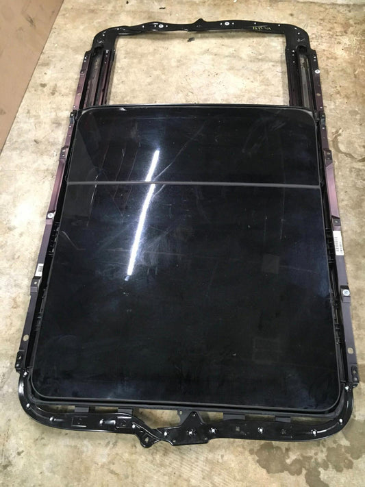 2007-2015 BMW X5 XDRIVE Complete Panoramic Sunroof Glass Frame Motor Assy OEM .