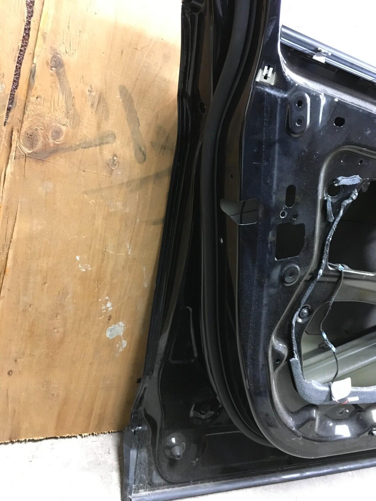 2011-2017 BMW X3 F25 FRONT LEFT DRIVER SIDE DOOR SHELL PANEL BLACK ASSEMBLY OEM.