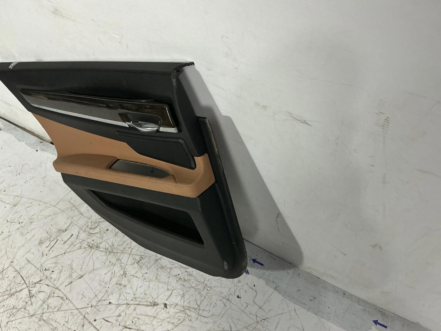 2009-2015 BMW 740i Front Rear Complete Seat Assembly & Door Panel Set OEM