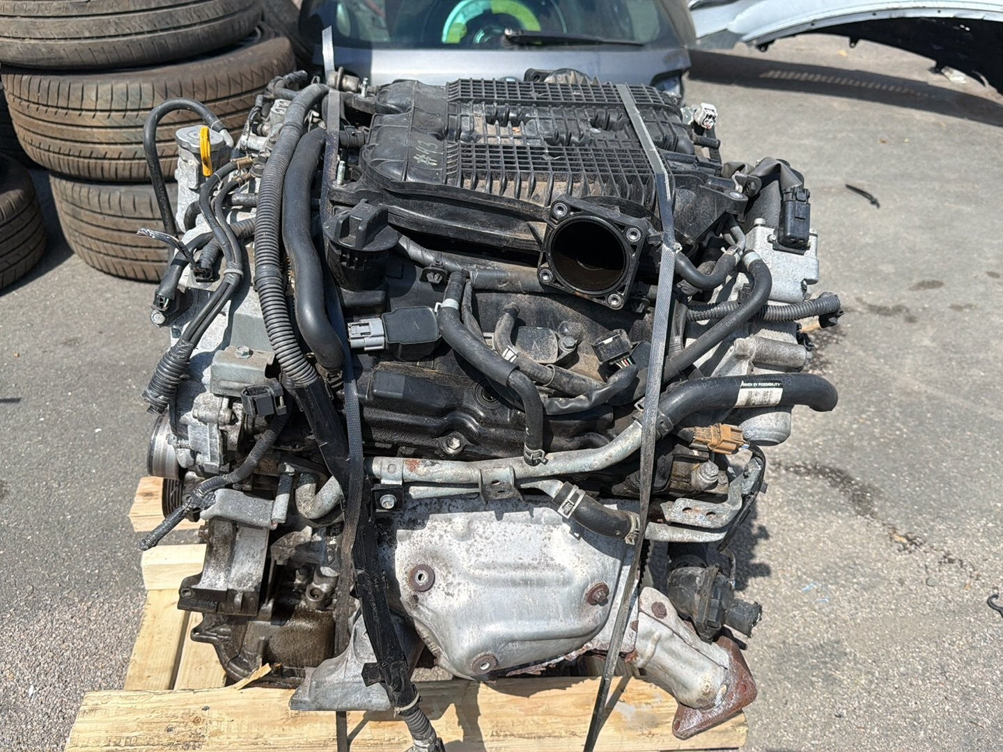2009-2013 Infiniti G37 3.7L 4WD Engine Motor 163K Miles OEM