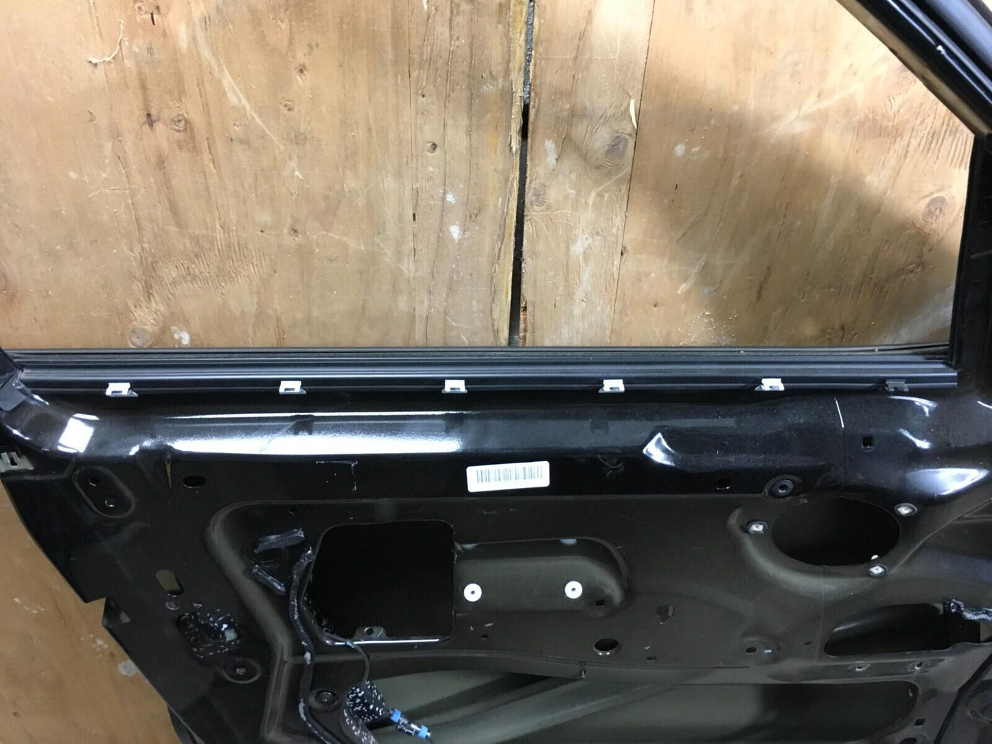 2011-2017 BMW X3 F25 FRONT LEFT DRIVER SIDE DOOR SHELL PANEL BLACK ASSEMBLY OEM.