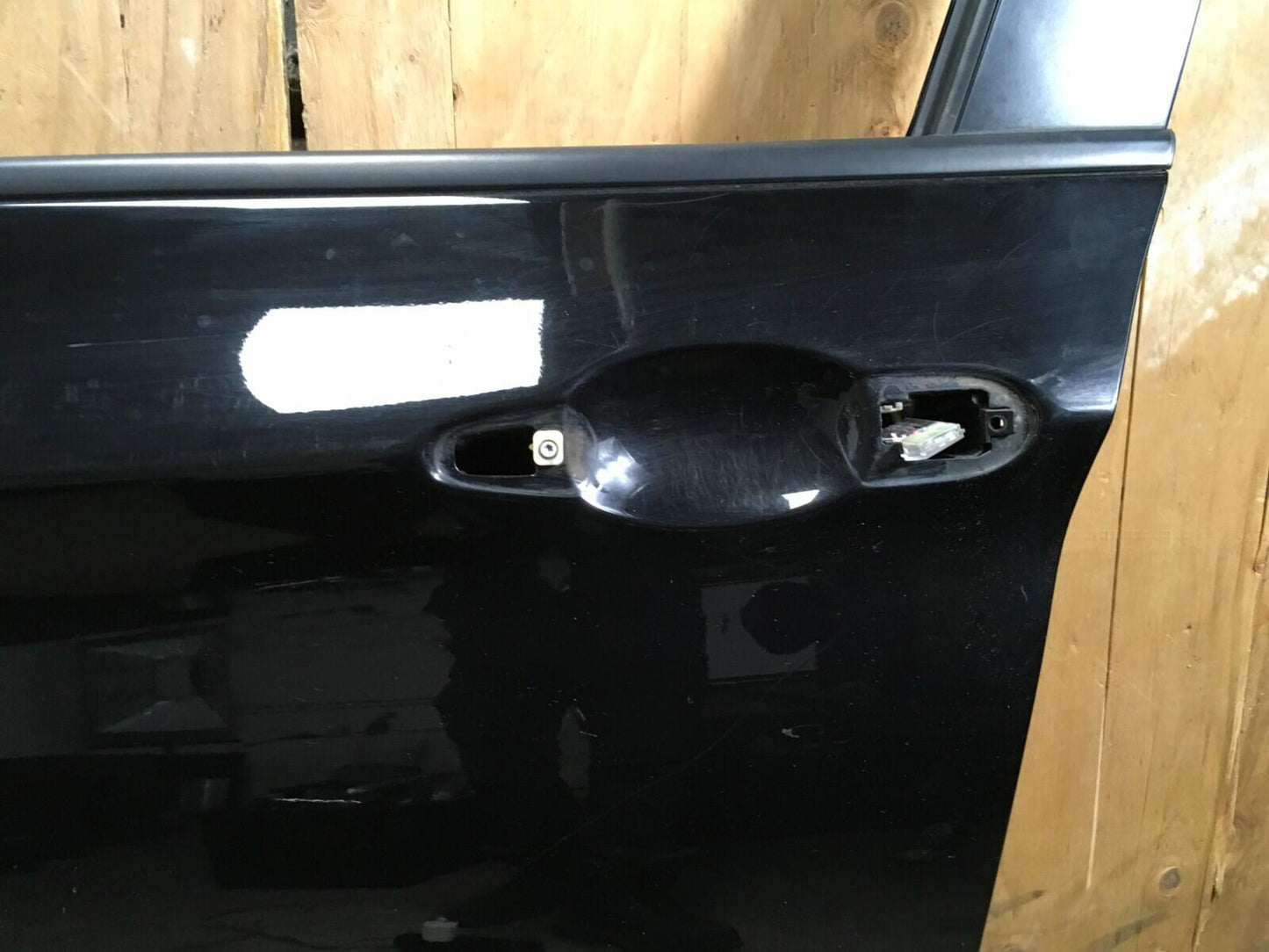 2011-2017 BMW X3 F25 FRONT LEFT DRIVER SIDE DOOR SHELL PANEL BLACK ASSEMBLY OEM.