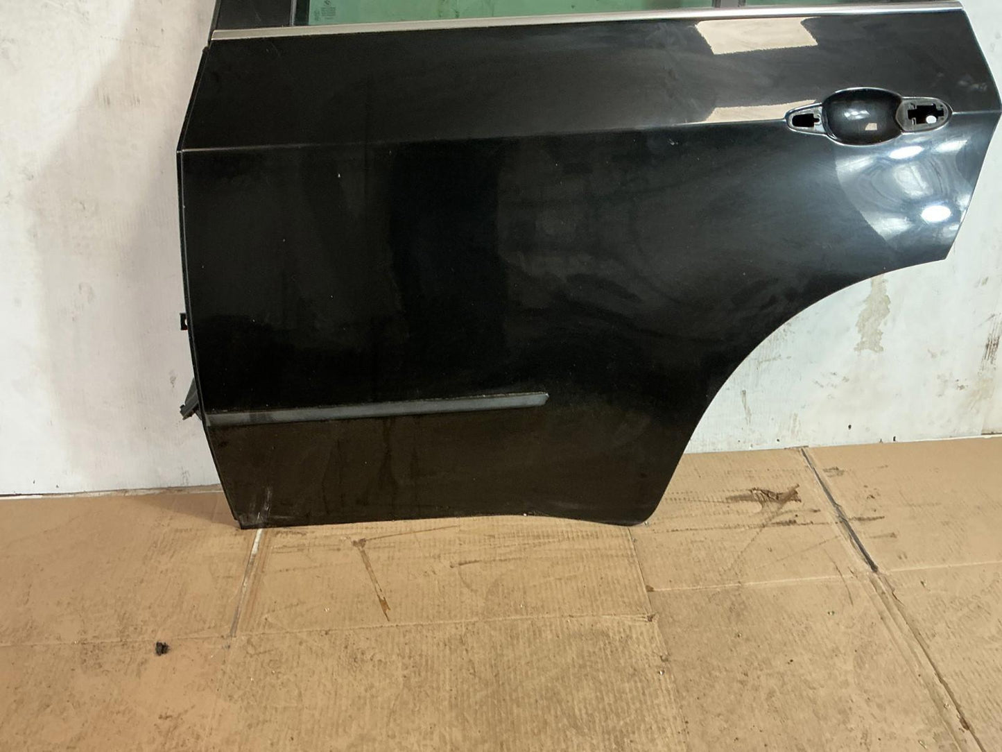 2007 - 2013 BMW X5 xDrive50i Rear Left Driver Side Door Shell Panel OEM.