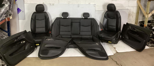 2013-2016 Cadillac ATS Front Rear Seats & Door Panels Complete Interior Set OEM