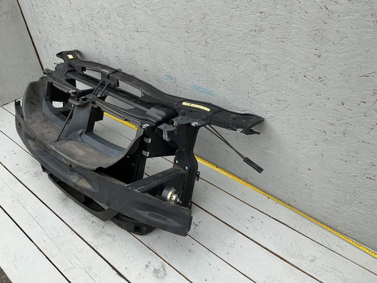 2007 - 2011 BMW 328i 335i Front Bumper Reinforcement & Radiator Support OEM.