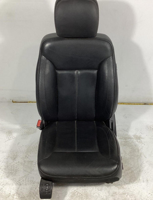 2007-2012 MERCEDES BENZ GL550 AMG SPORT FRONT LEFT SEAT LEATHER SET W SCREEN OEM