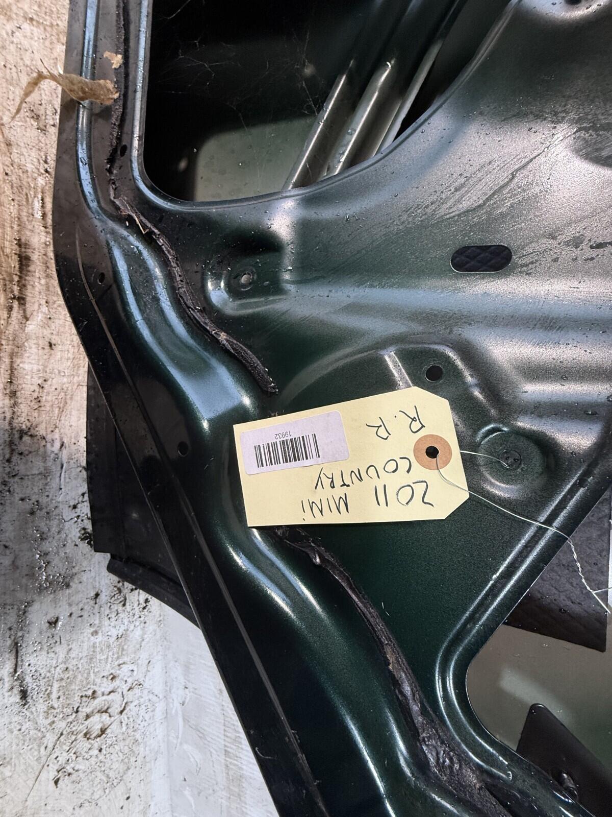 2011-2016 Mini Countryman Right Passenger Rear Door Shell Panel OEM