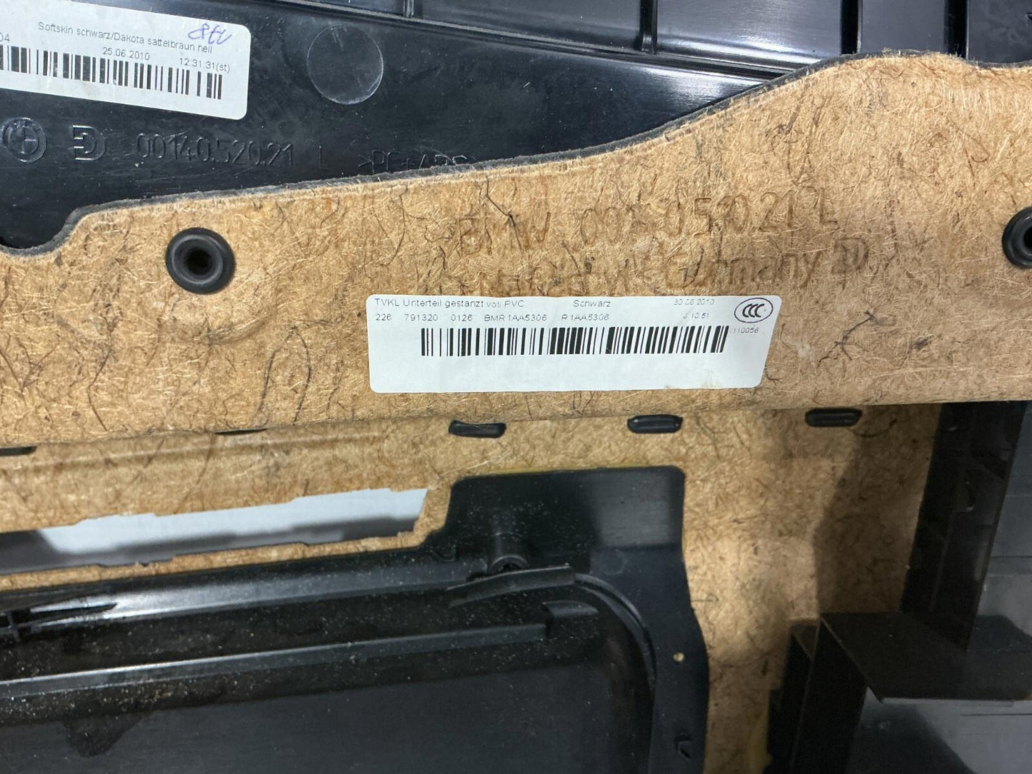 2009-2015 BMW 740i Front Rear Complete Seat Assembly & Door Panel Set OEM