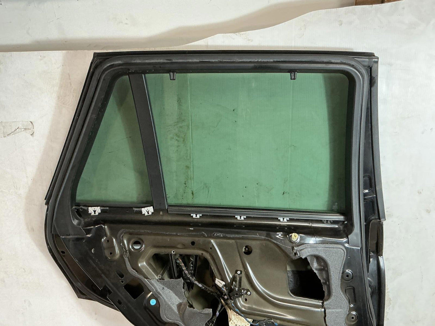 2007 - 2013 BMW X5 xDrive50i Rear Left Driver Side Door Shell Panel OEM.