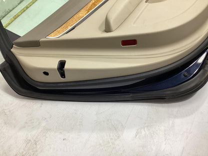 2008-2010 AUDI A6 REAR LEFT DRIVER SIDE COMPLETE DOOR SHELL PANEL W/ GLASS  OEM.