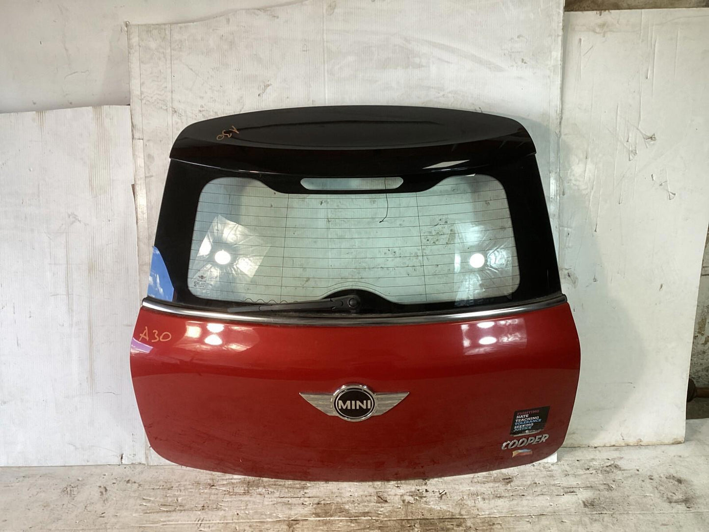 2011-2016 Mini Countryman Tailgate Liftgate Back Door Shell Panel w/ Glass OEM.