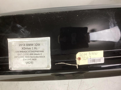 2012 - 2015 BMW F30 320i Xdrive Rear Bumper Panel Cover Assembly OEM