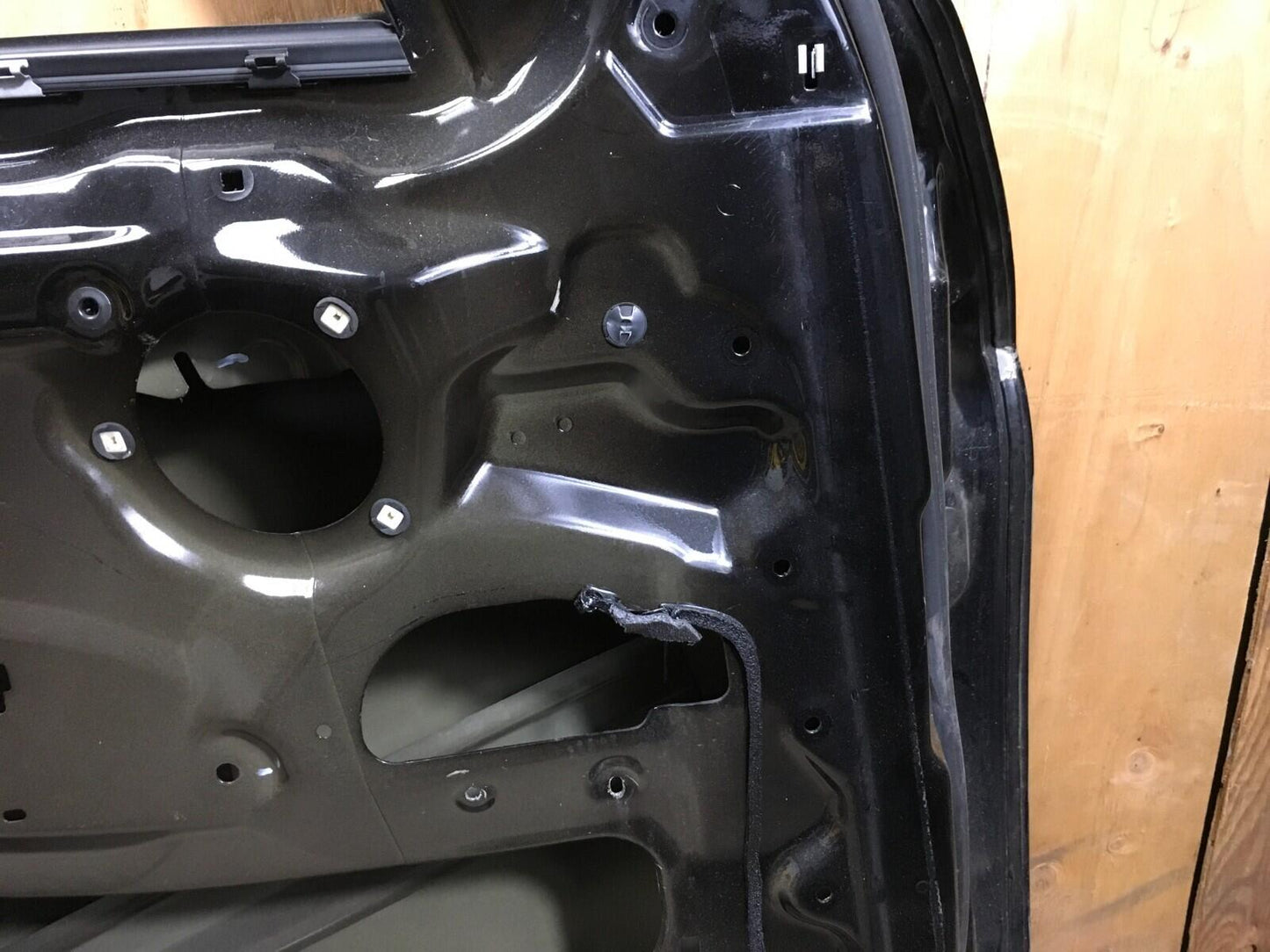 2011-2017 BMW X3 F25 FRONT LEFT DRIVER SIDE DOOR SHELL PANEL BLACK ASSEMBLY OEM.