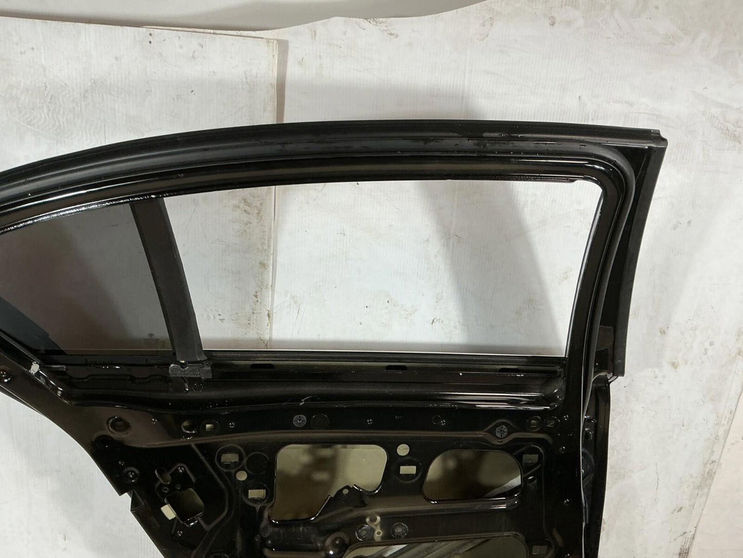 2009 - 2015 BMW 740i F01 Rear Left Driver Side Door Shell Panel OEM.