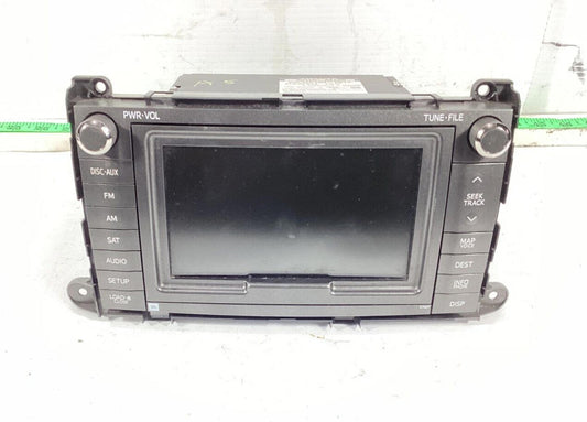 2011-2014 Toyota Sienna JBL Radio With Display Screen With Navi 86120-08250 OEM.