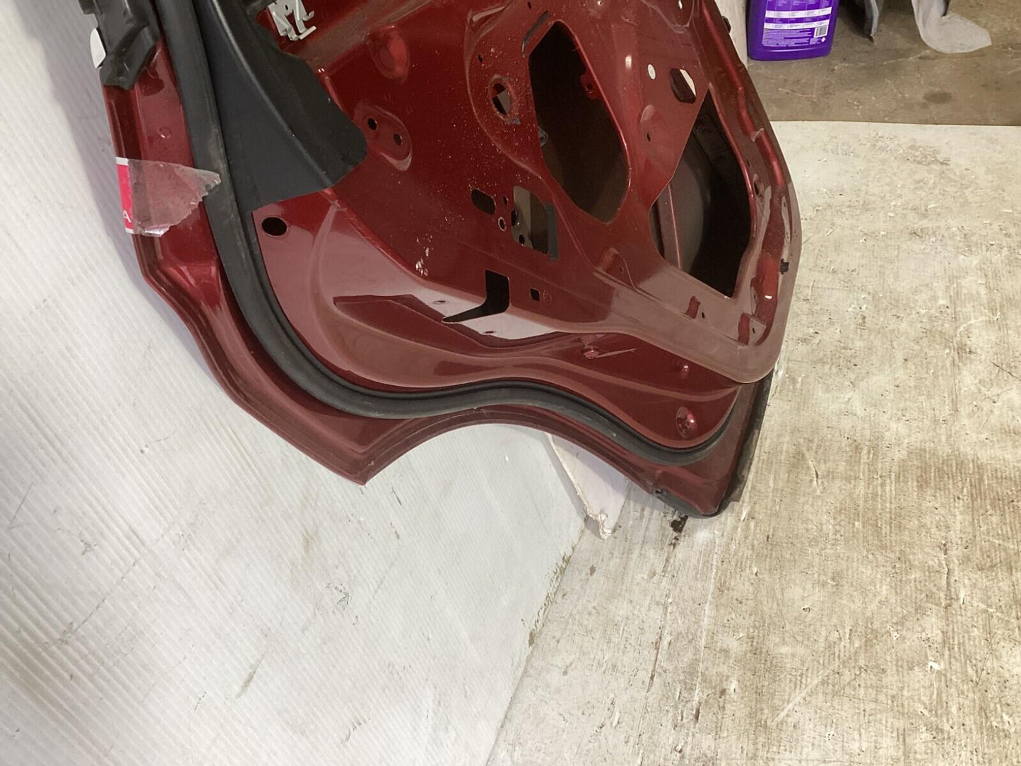 2011-2014 BMW X3 Rear Left Driver Side Door Shell Panel OEM.
