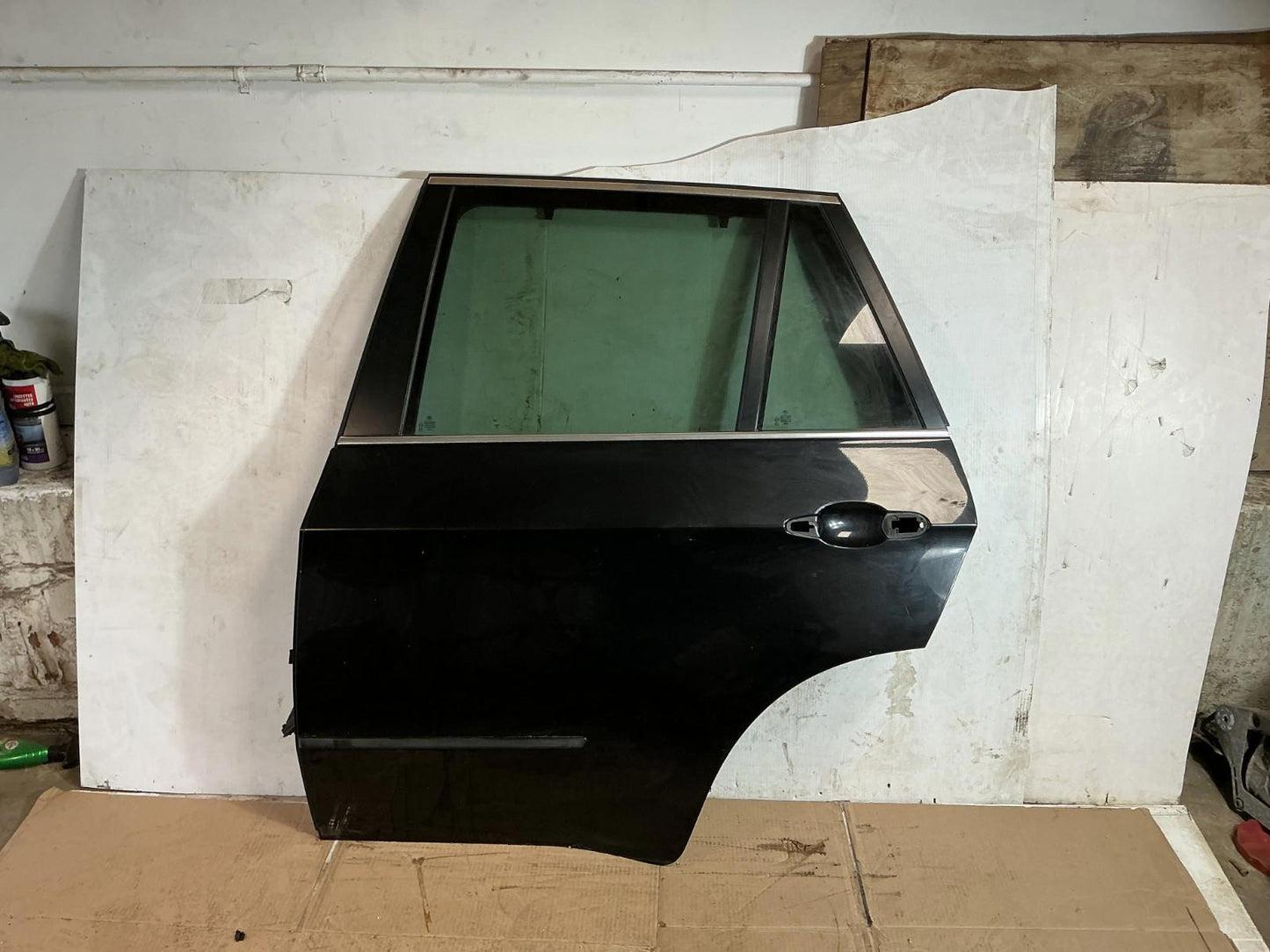 2007 - 2013 BMW X5 xDrive50i Rear Left Driver Side Door Shell Panel OEM.
