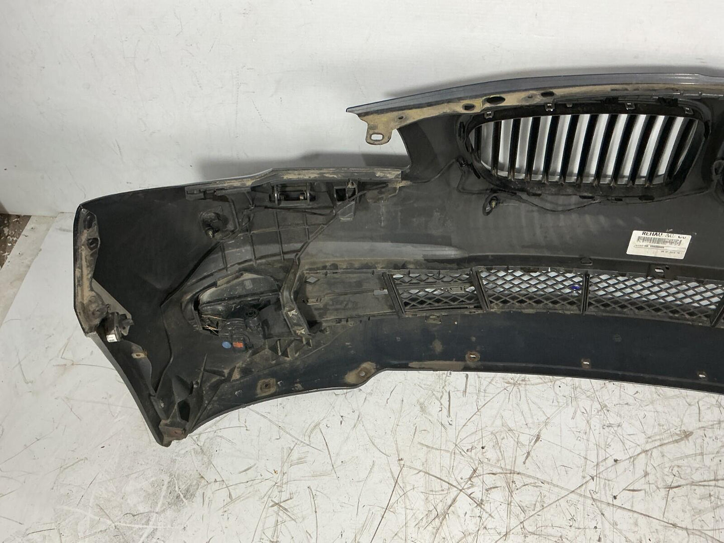 2011-2013 BMW 535i xDrive Front Bumper Cover w/ PDC Sensors & Fog Light OEM.