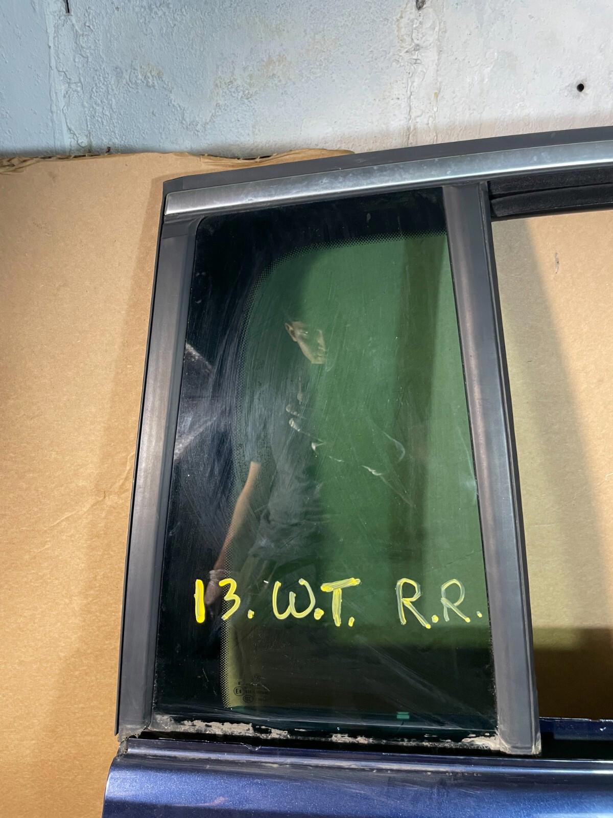 2013-2016 Volkswagen Tiguan T5 REAR RIGHT PASSENGER SIDE DOOR SHELL PANEL OEM .