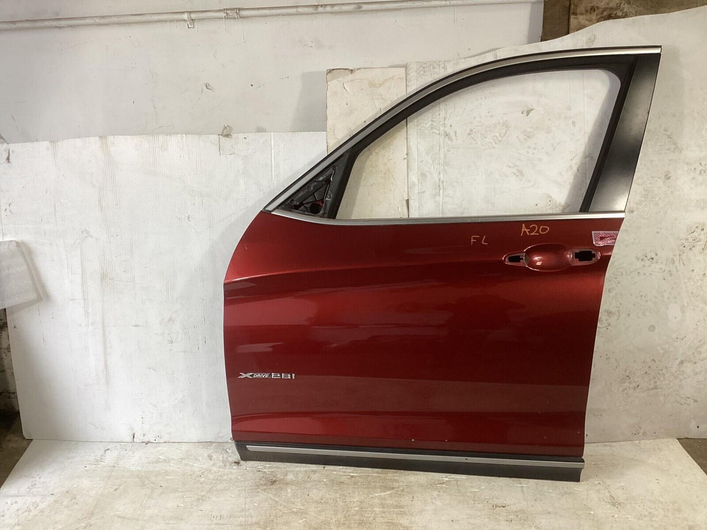 2011-2014 BMW X3 Front Left Driver Side Door Shell Panel OEM.