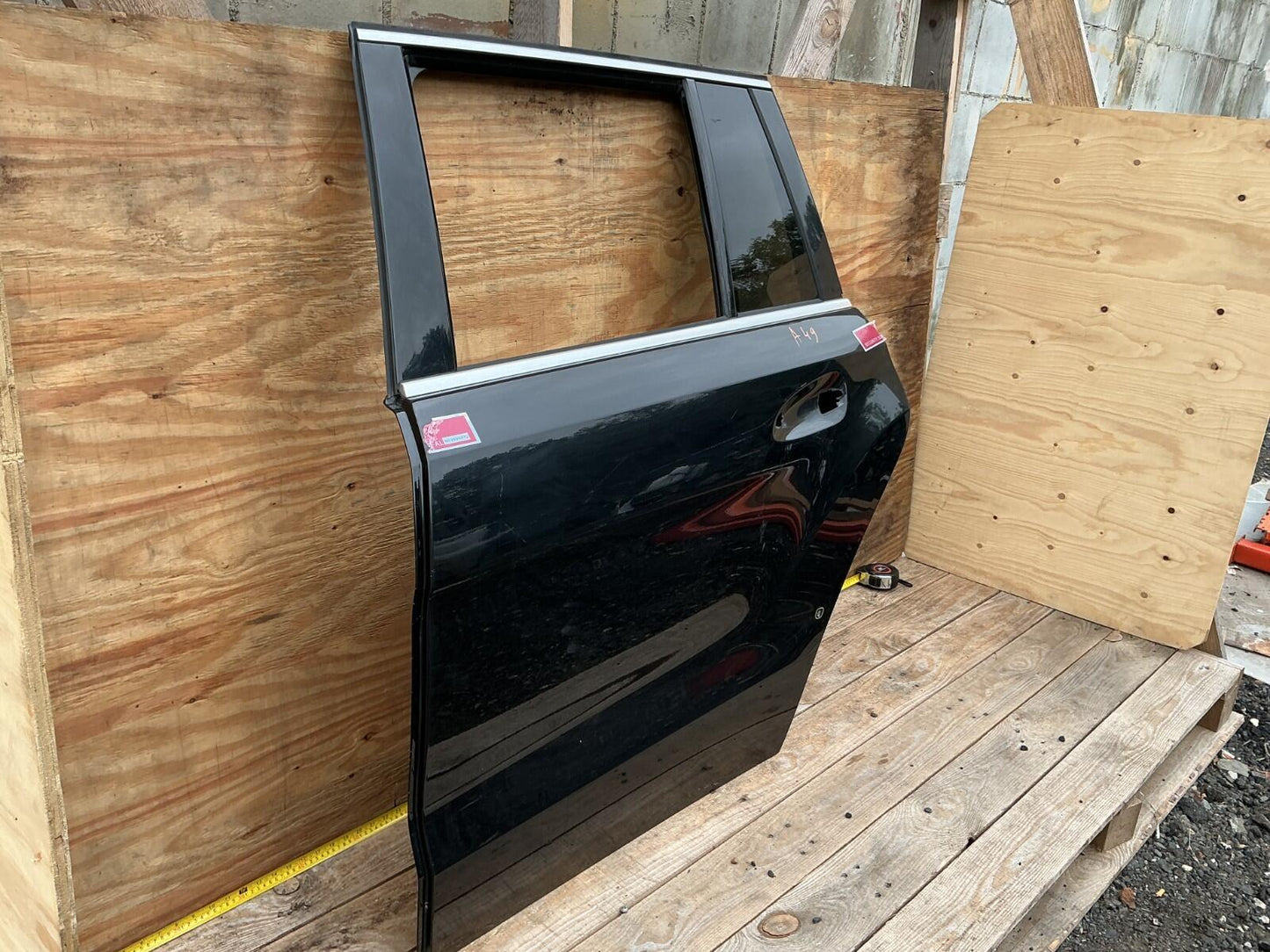 2013 - 2016 Mercedes Benz GL450 X166 Rear Left Driver Side Door Shell Panel OEM.
