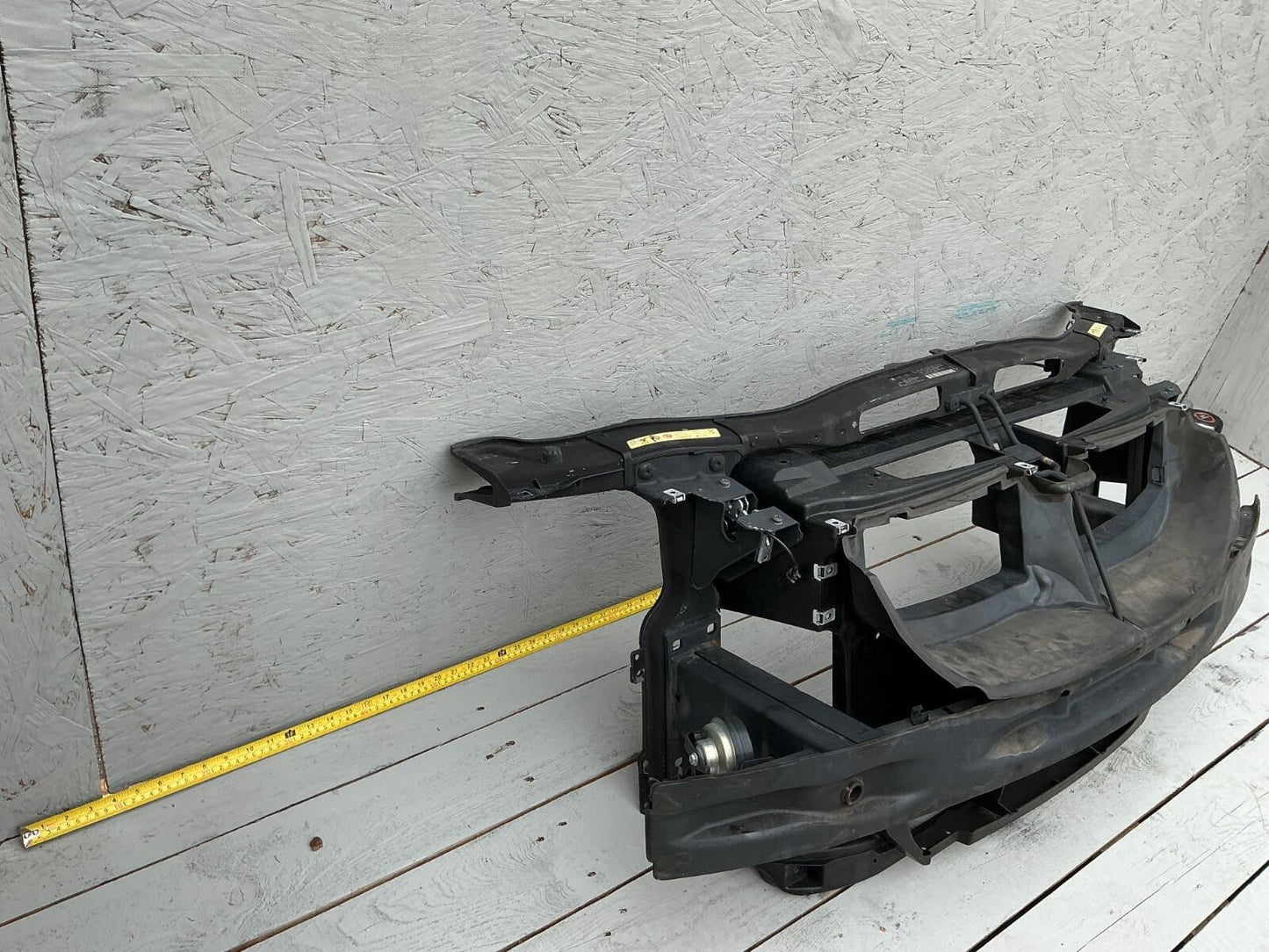 2007 - 2011 BMW 328i 335i Front Bumper Reinforcement & Radiator Support OEM.