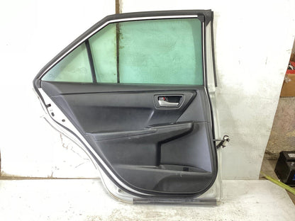 2015-2017 Toyota Camry Rear Driver Side Complete Door Assembly  w/ Glass - OEM .
