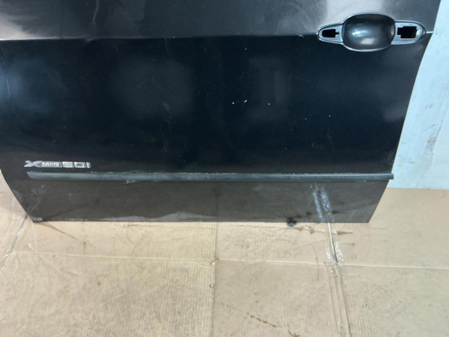 2007 - 2013 BMW X5 xDrive50i Front Left Driver Side Door Shell Panel OEM.