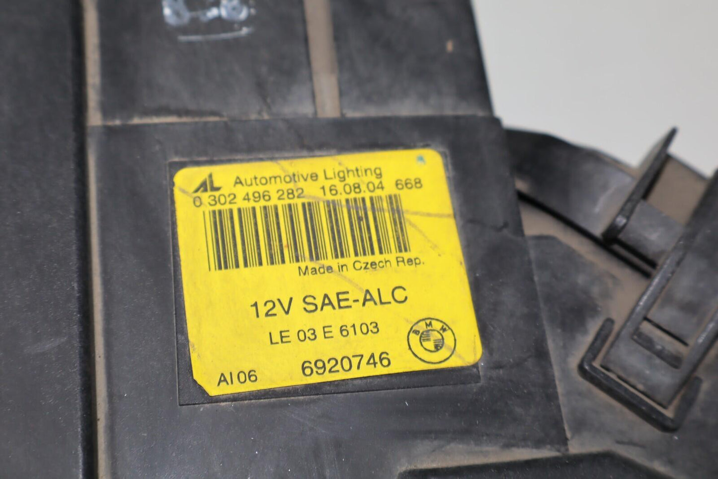 2004-2007 BMW 645ci Right Passenger Adaptive Bi-Xexon Headlight 0302496282 OEM