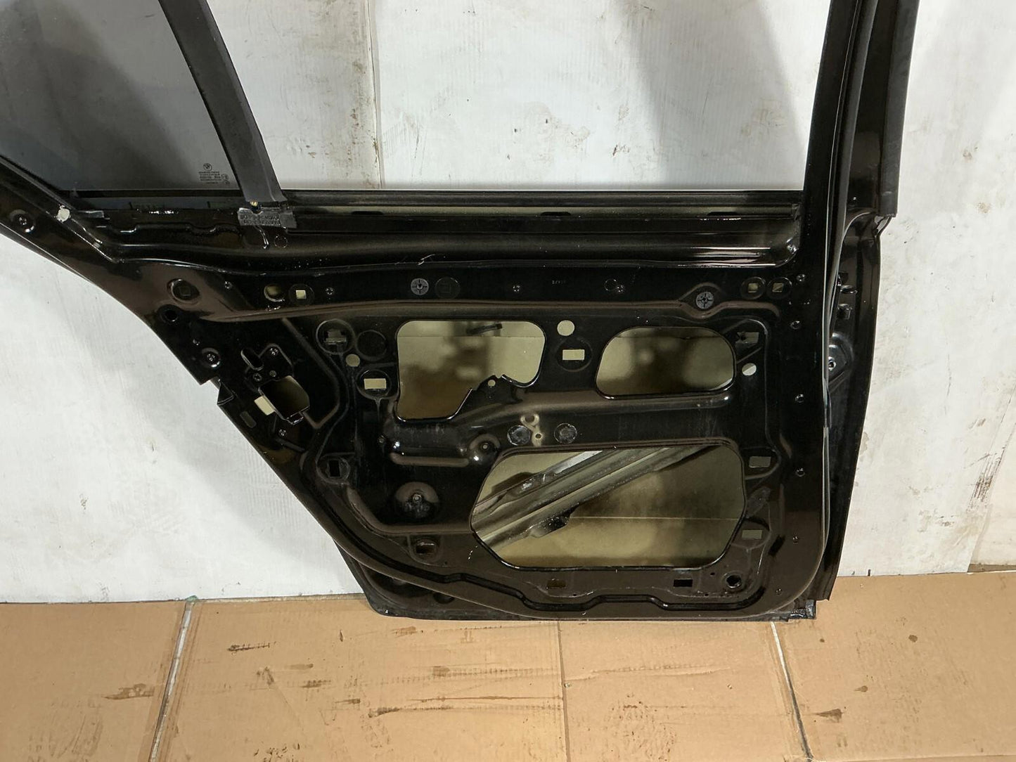 2009 - 2015 BMW 740i F01 Rear Left Driver Side Door Shell Panel OEM.