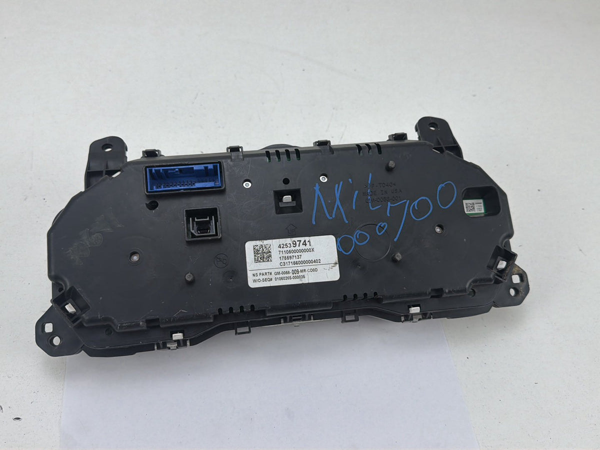 2017 Buick Encore 1.4L Speedometer Instrument Cluster 42539741 OEM