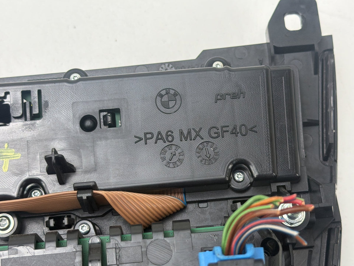 2011-2016 BMW 550i xDrive Center AC Climate Heater Media Radio Control Panel OEM