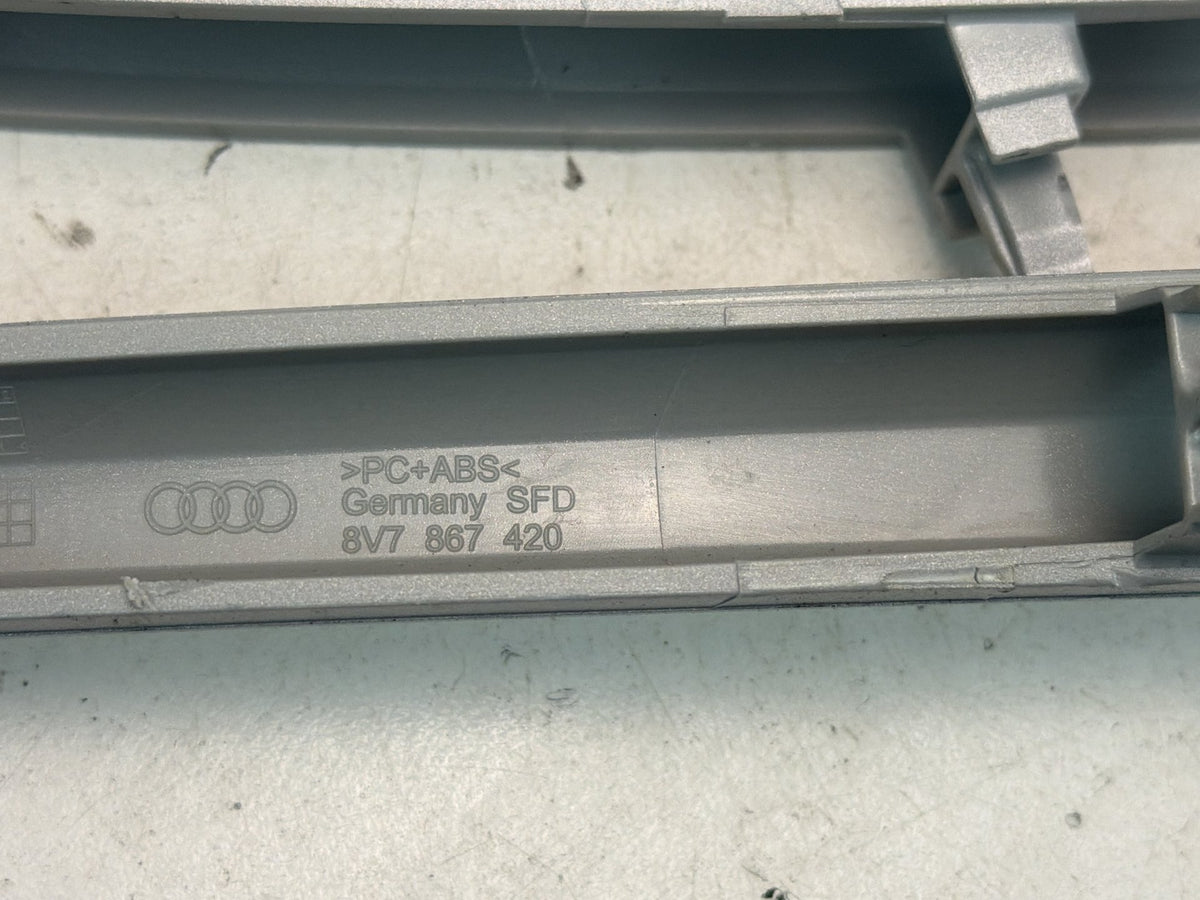 2015-2019 Audi A3 8V Interior Dash Trim/Moulding Set 8V1853190 OEM