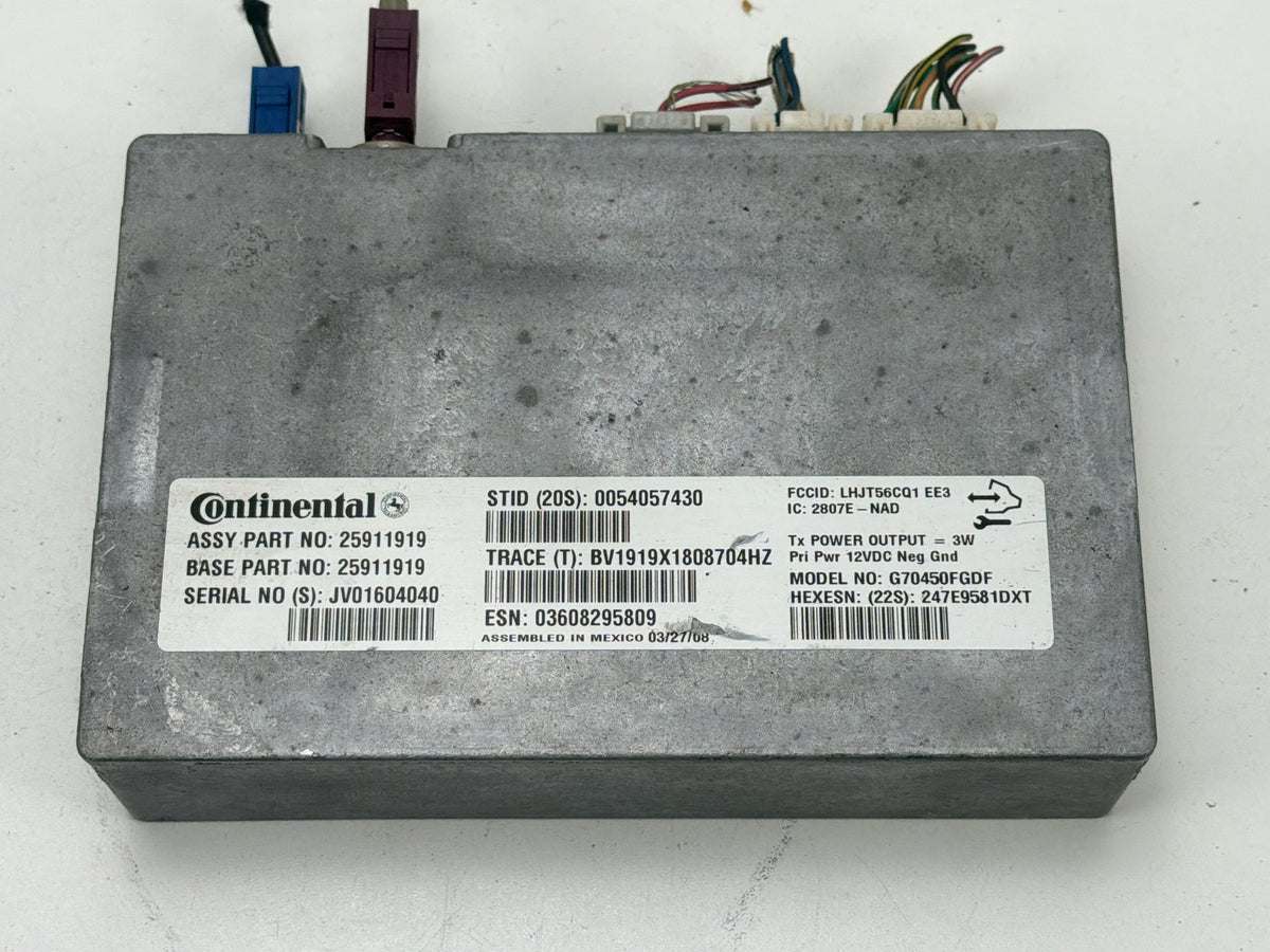 2007-2014 GMC DENALI GMT900 Telematics OnStar Communication Module Unit TCU OEM