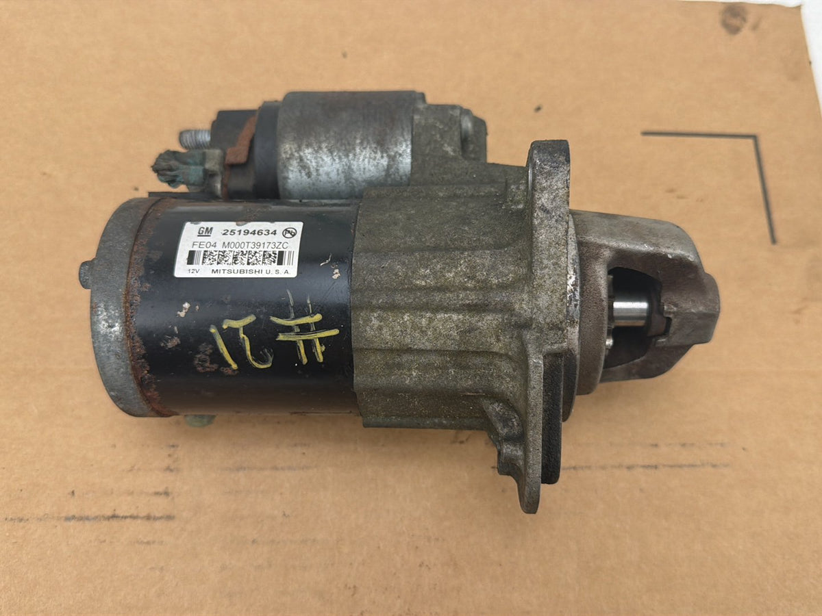 2013-2017 Chevrolet Sonic Starter Motor 25194634 OEM