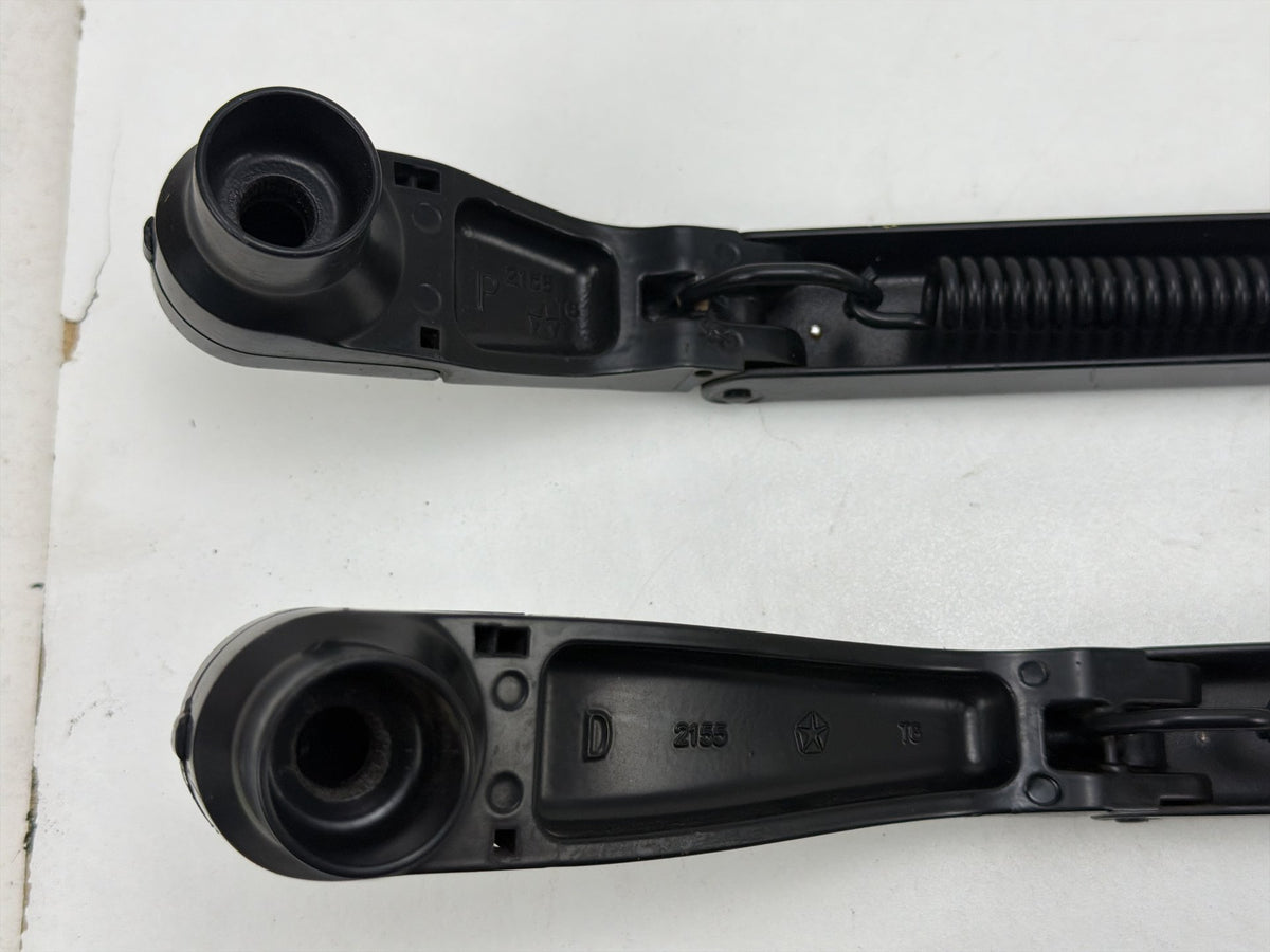 2011-2015 Jeep Grand Cherokee Front Windshield Wiper Arm Pair OEM