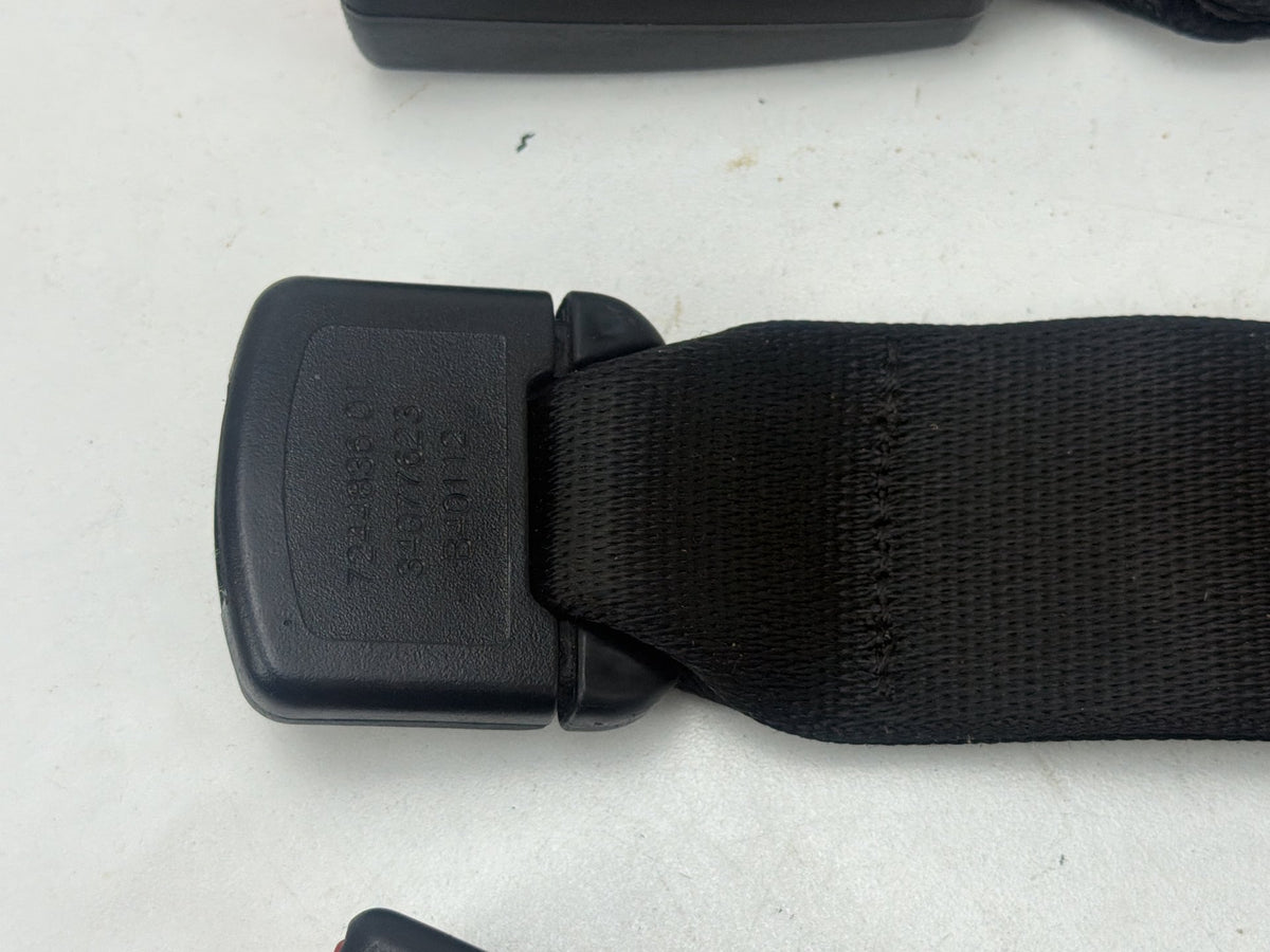 2011-2013 BMW 550i xDrive F10 Rear Seat Belt Triple Buckle Catch 72117244836 OEM