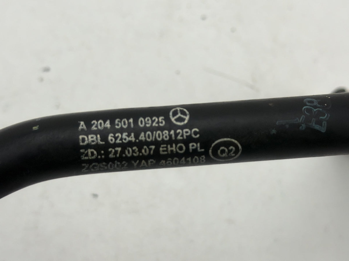 2012-2015 Mercedes-Benz C250 Radiator Coolant Water Hose Pipe A2045010925 OEM