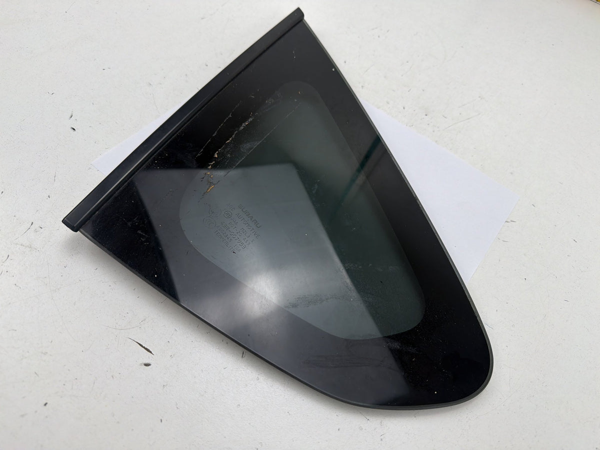 2013-2015 Subaru XV Crosstrek Rear Left Quarter Privacy Glass 43R-007953 OEM