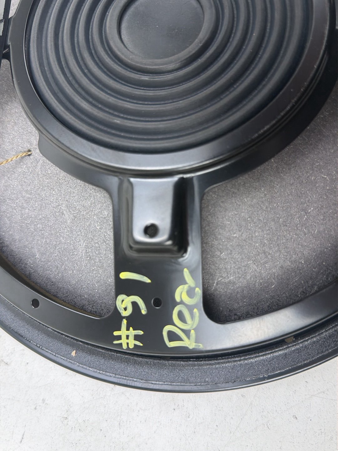 2014-2021 Infiniti Q50 Rear Deck Subwoofer Audio Speaker Unit Bose OEM